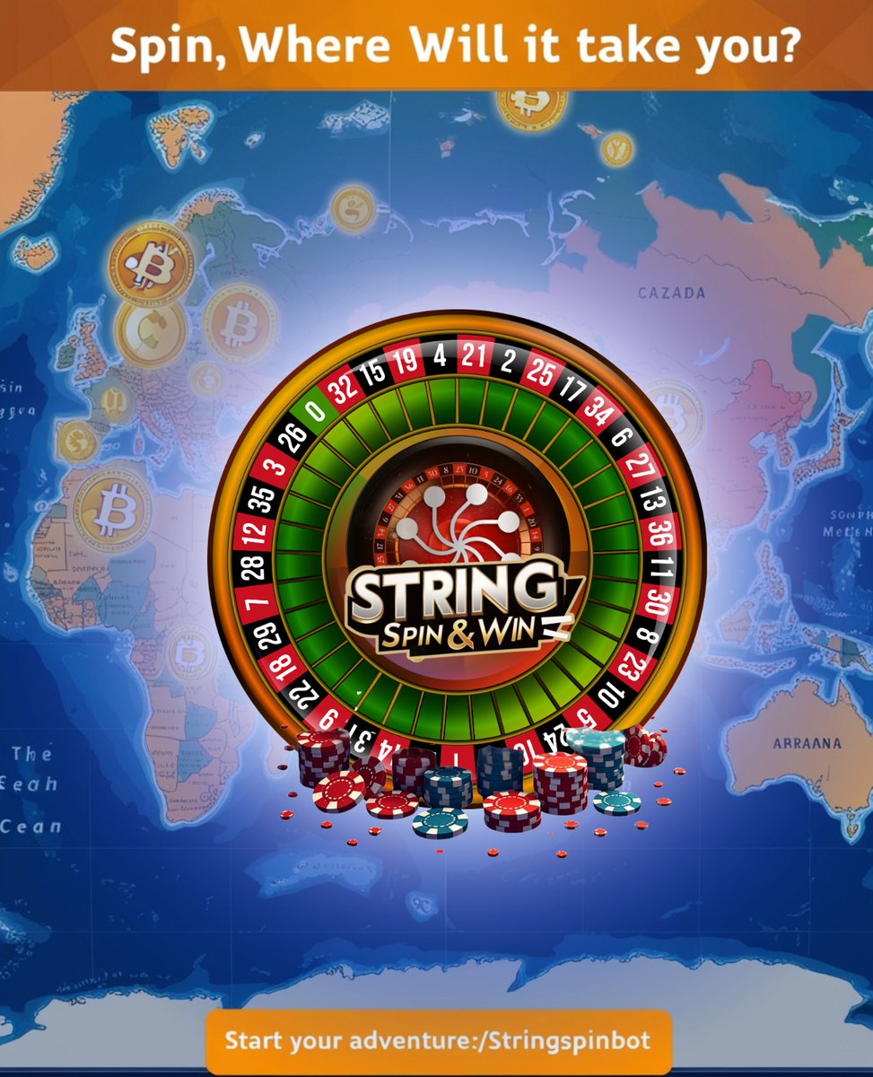 StringGames_'s tweet photo. 🎰 Spin. Where Will It Take You?
Every turn opens a new possibility. Trust your instinct and let the wheel decide your next destination. ✨
🔗 Spin now: https://t.co/2Za2505YS4
#WhereWillItTakeYou #SpinAndWin #RouletteGame #CryptoGaming #LuckySpin #StringSpin #GameOn https://t.co/poWn1KTyP8