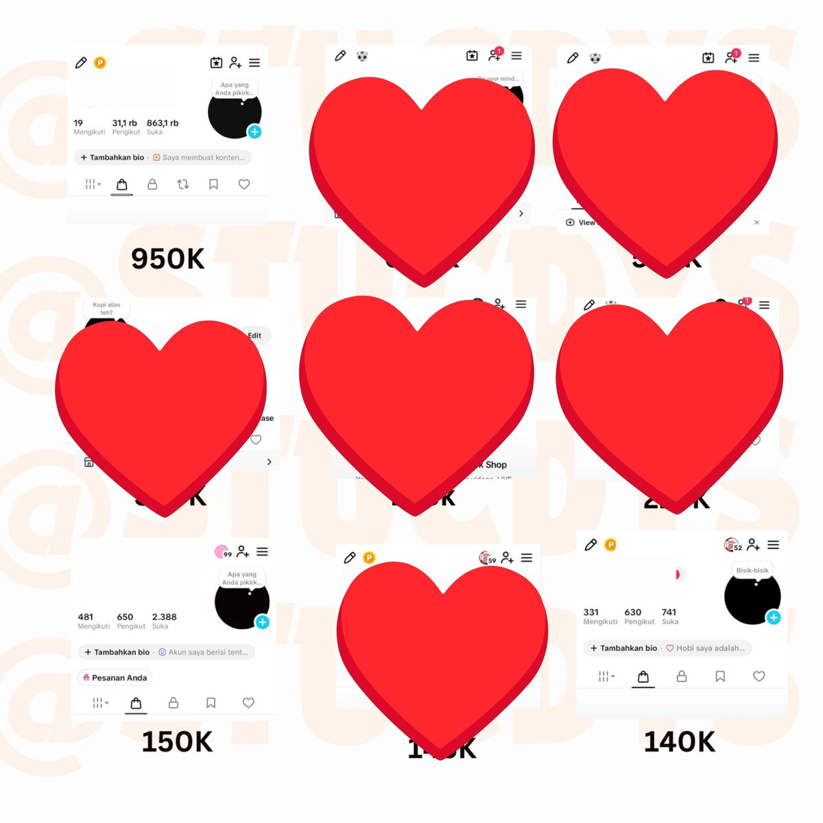 stucdys2's tweet photo. Aloo, aku ready akun tiktok, followers real dari ngonten, bukan upfoll atau suntikk

acc account aff shop kol specialist beli tt ig wts affiliate keranjang kuning wtb need  jual live go kerkun https://t.co/PAkv8eoYE4