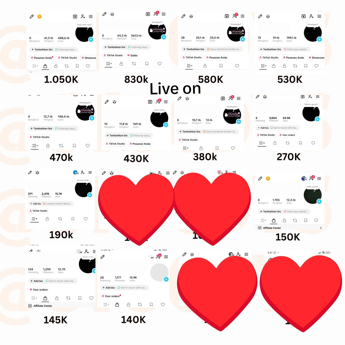stucdys2's tweet photo. Aloo, aku ready akun tiktok, followers real dari ngonten, bukan upfoll atau suntikk

acc account aff shop kol specialist beli tt ig wts affiliate keranjang kuning wtb need  jual live go kerkun https://t.co/PAkv8eoYE4