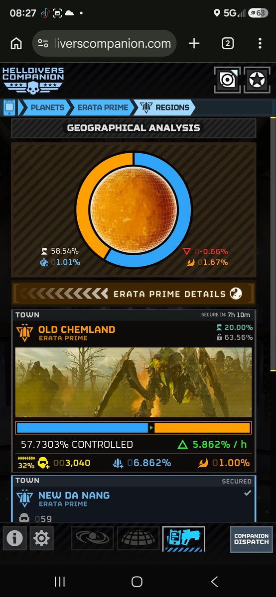 GimbleGuerado's tweet photo. @helldivers2 Only about 1/3 of the Divers on Erata Prime are diving the cities. In. Kat scenarios where we liberate cities quickly, that ratio is close to 1/2 diving on the planet...sometimes higher. If we do not change our tactics, we will fail both, and this will be the reason https://t.co/0ADjbZMELK