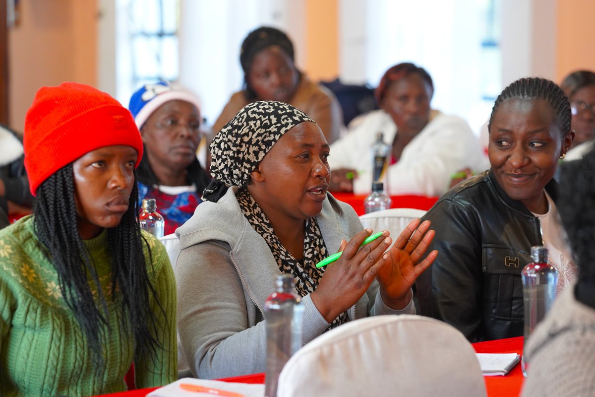 CAREinKenya's tweet photo. 𝑾𝒐𝒎𝒆𝒏 𝑳𝒆𝒂𝒅𝒆𝒓𝒔 𝒊𝒏 𝑵𝒚𝒂𝒏𝒅𝒂𝒓𝒖𝒂 𝑨𝒓𝒆 𝑹𝒊𝒔𝒊𝒏𝒈!

Women from cooperatives across @NyandaruaCG018 County just completed a powerful 3-day Women's Voice and Leadership (WVL) training, hosted by @CAREinKenya under the #CASCADE Project.

These are the women running savings groups (VSLAs), leading Farmer Field and Business Schools (FFBS), and driving local agribusiness.

#CAREAlwaysThere #WomensLeadership #CooperativeDevelopment #WomenLead