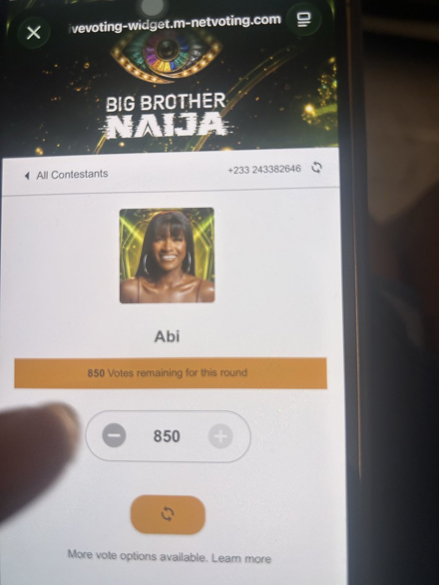 PrettypriscyGh's tweet photo. Today is the last day please help me vote for my lady Abi
#AbisolaAyoola 
#VoteForAbi 
#BBNaija 
#BBnaijas11 https://t.co/cTIxNmlkJb