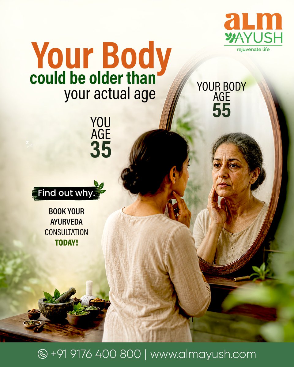 AlmAyush's tweet photo. Because of food habits &amp; lifestyle pre mature aging is increasing. Reverse your age thro Ayurveda &amp; Panchakarma at ALM AYUSH
https://t.co/29c9pOtgVg +91 9176 400 800

#Ayurveda #Panchakarma #AYUSH #IntegratedMedicine #aging #prematurity #Chennai https://t.co/09orCuMibH