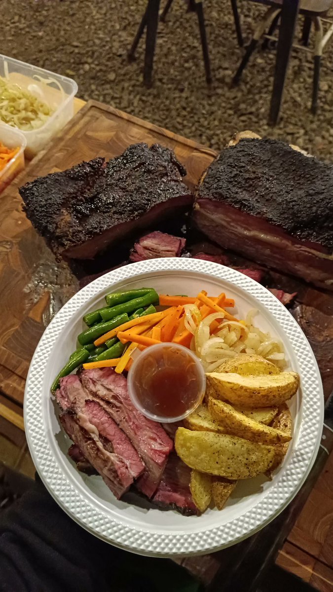 bumbukuning's tweet photo. Open House HvnlySmkdco
Sabtu, 8 Agustus 2026
Live slicing smoked brisket fresh from the smoker~
125b/Pax (brisket personal platers + 1 drinks) dan Ala Carte~
Reservasi ke WA 089509433364
(Alamat/Shareloc diinfokan di WA)
Lokasi, Matraman Jakarta Timur
From 16.30-21.30
Yuk Mampir! https://t.co/Fl97c63hbb