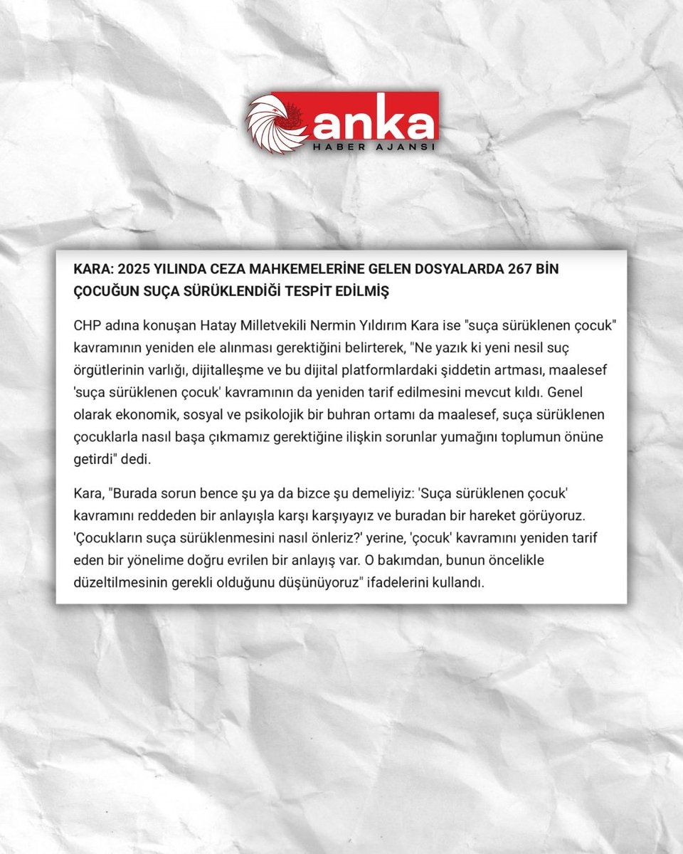 nerminyldrmkara's tweet photo. TBMM’de görüşülmeye devam eden çocuklara ilişkin kanun teklifi hakkında yaptığımız konuşma, ulusal basında kendisine yer buldu. https://t.co/OPAVSiuqwE