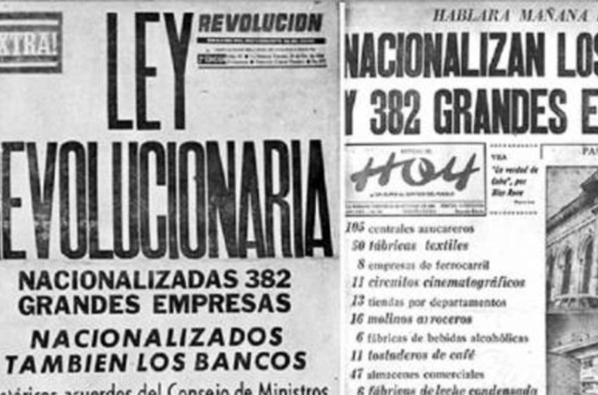 Magyury7's tweet photo. Memoramos hoy el anuncio de la nacionalización de gran número de empresas monopolistas norteamericanas, incluyendo las refinerías de petróleo, 36 centrales azucareros y las compañías de teléfonos y electricidad por #FidelCastro #TenemosMemoria #CubaViveEnSuHistoría #CiegoAvila https://t.co/HkJIva1hvq