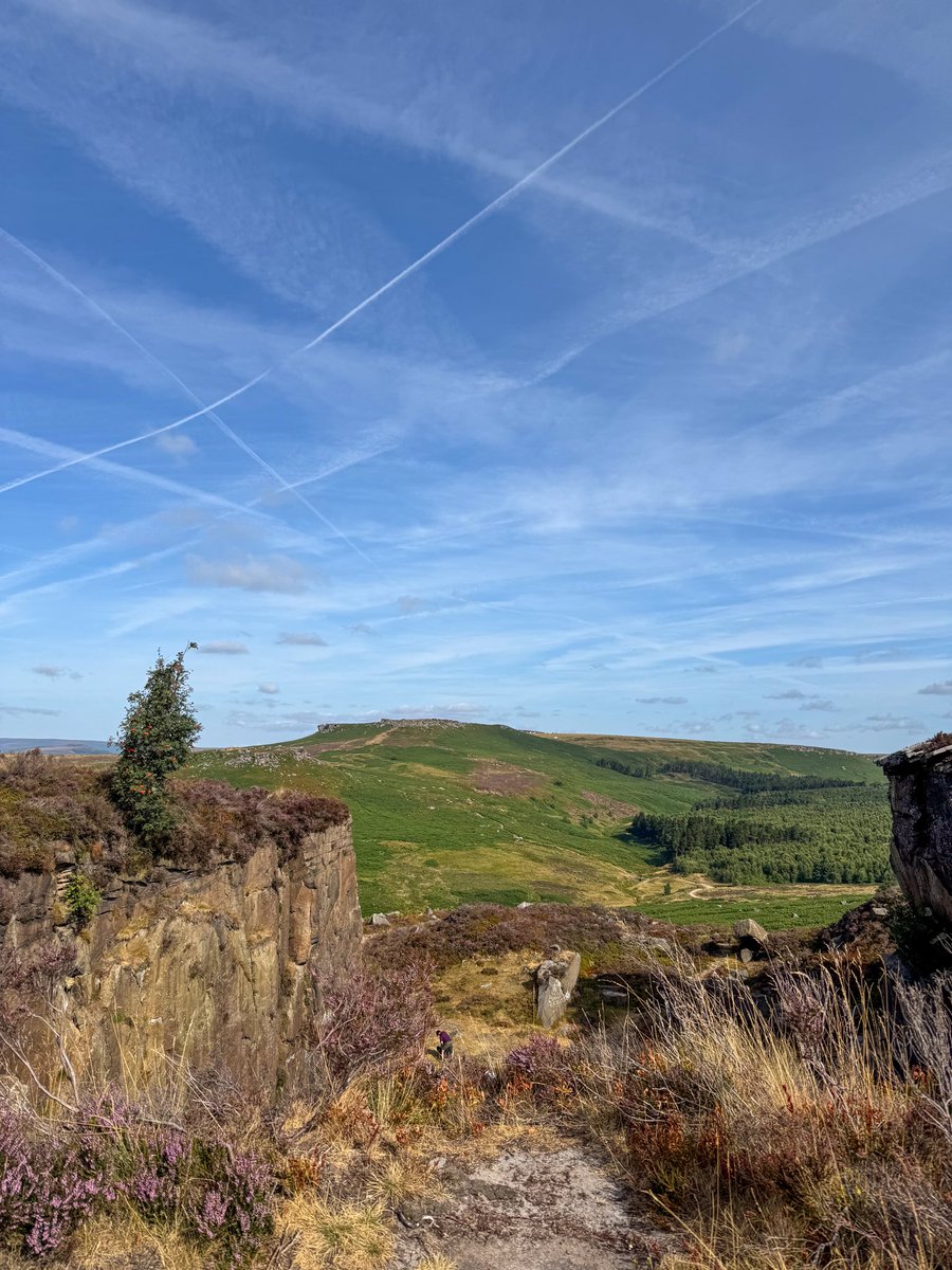 abdalla8338's tweet photo. Looking towards Carl Wark and Higger Tor from Burbage edge South.
From Upper Burbage, Fox House, and Burbage moor circular walk.
#burbageedge #burbageedgewalk #peakdistrictwalks #peakdistrictnationalpark #heatherseason https://t.co/zjT2rgrcrf