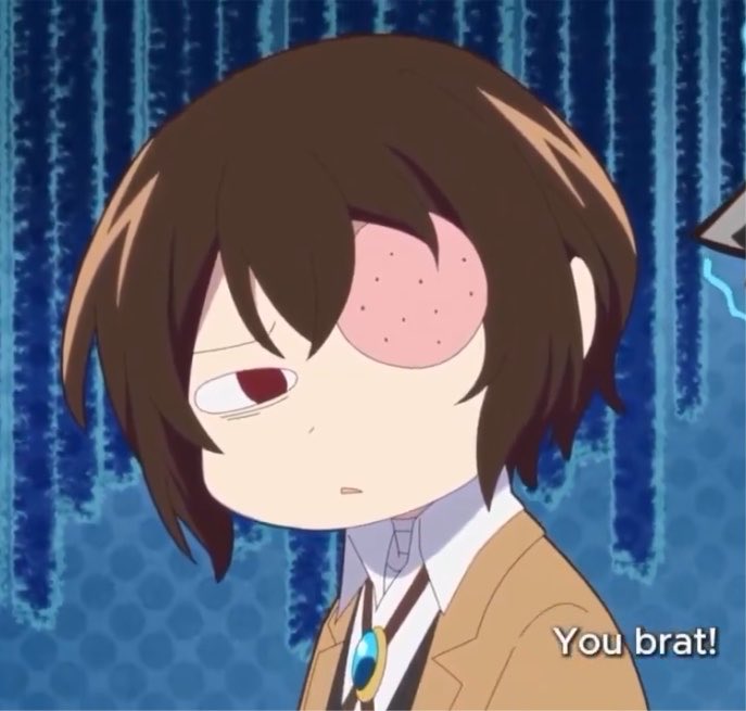 chapeudoranpo's tweet photo. dazai desacreditado meu deus ele realmente queria estar jogando esse maldito jogo https://t.co/KS4UIIemYg