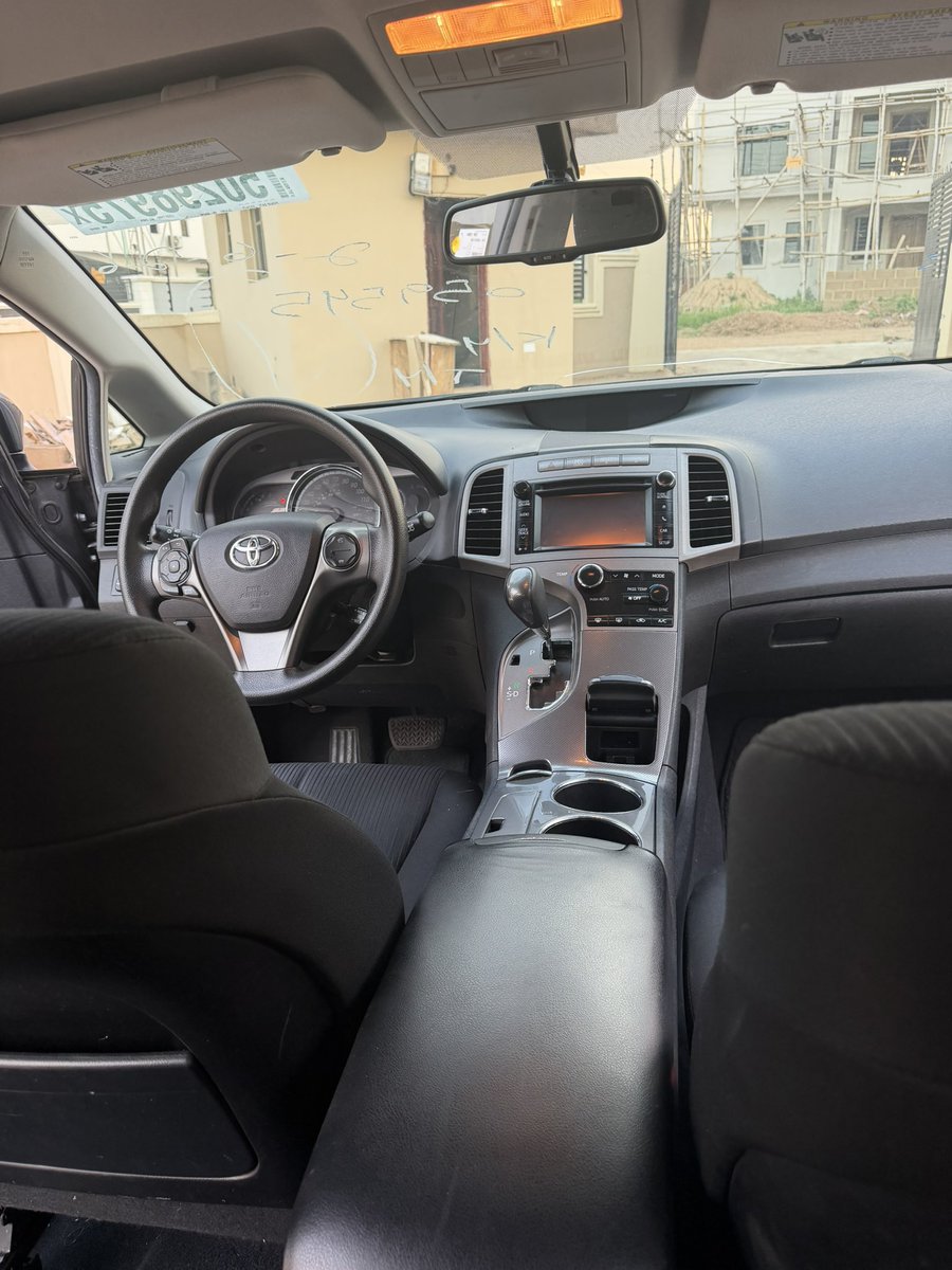 Umarnla's tweet photo. Toyota Venza 2014 LE available

Foreign used 

Custom: April 2026
 
18.5m

Location: Ibadan 

#CarsForSale #venza #toyotavenza https://t.co/2yWsVXtvty