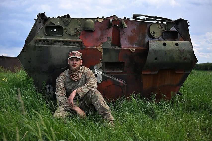 saintjavelin's tweet photo. The cruel irony is that Oleksii Yukov was killed by a landmine while recovering the remains of Russian soldiers.

He often said that every fallen soldier deserved to come home. He called them “souls,” not bodies. His mission was to bring Ukraine’s defenders back to their families for a proper burial. He also recovered Russian soldiers so they could be exchanged, allowing more Ukrainian heroes to return home.

His death is an immeasurable loss for Ukraine. And, whether they realize it or not, it is also a loss for Russia. The very people celebrating his death are cheering the loss of someone who helped ensure their own dead did not remain abandoned on a battlefield.

Oleksii believed that every family deserved the chance to bury their loved ones. He lived by that principle until his very last day. Ukraine lost an extraordinary man.