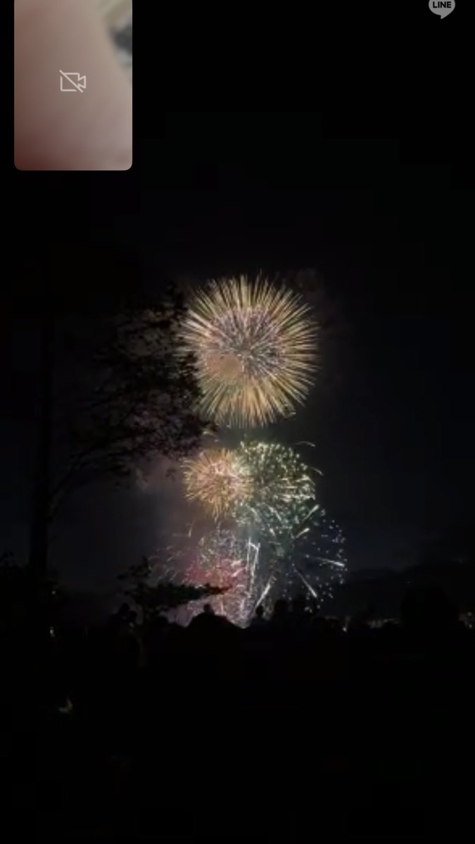myun_507's tweet photo. やたがビデ通で花火見せてくれた🎆
めちゃきれい🫶✨ https://t.co/rPISgk45Xu