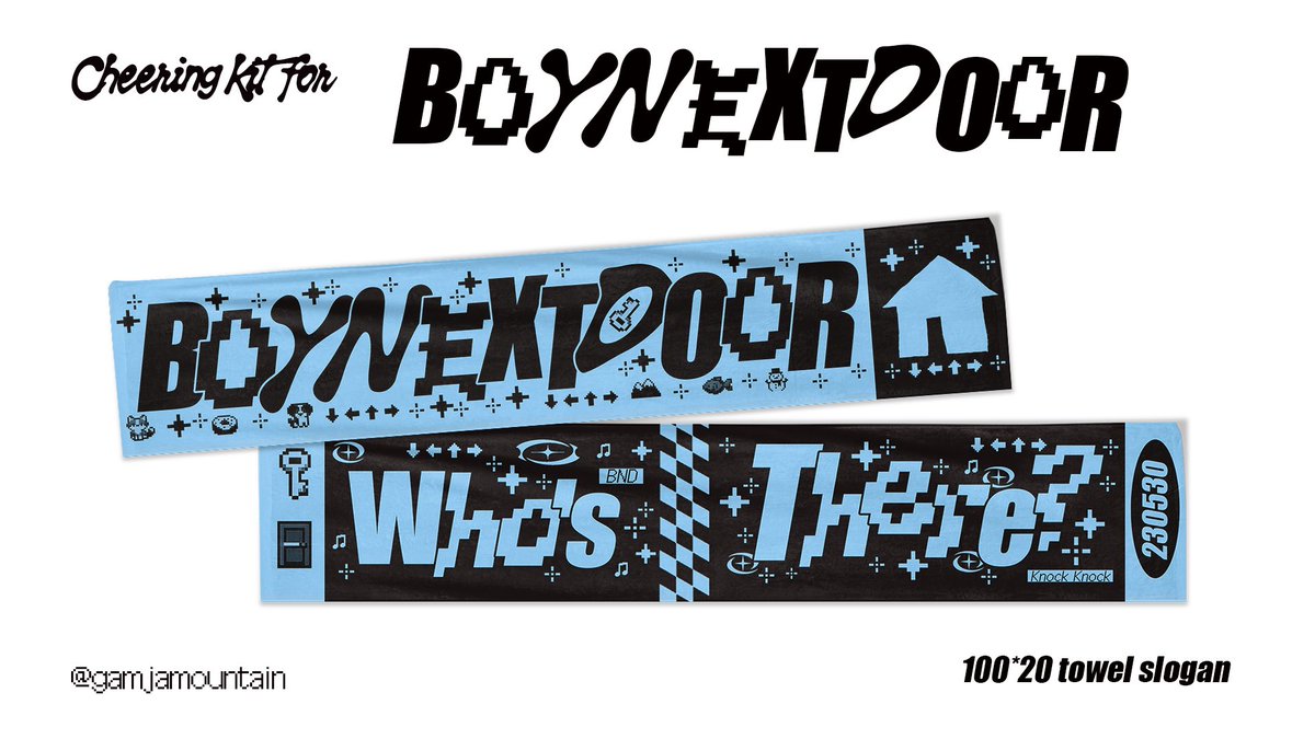 gamjamountain's tweet photo. 2026 COOL TOWEL SLOGAN FOR BOYNEXTDOOR 통신 판매

🏠 #RT 추첨 2분께 쿨타올 슬로건을 드려요! (국내 주소 한정 / 배송비 본인 부담)

https://t.co/slHygSMriK

🕖 08/07 00:00 ~ 08/14 08:00

#보이넥스트도어 #BOYNEXTDOOR https://t.co/knDCo2eKRK