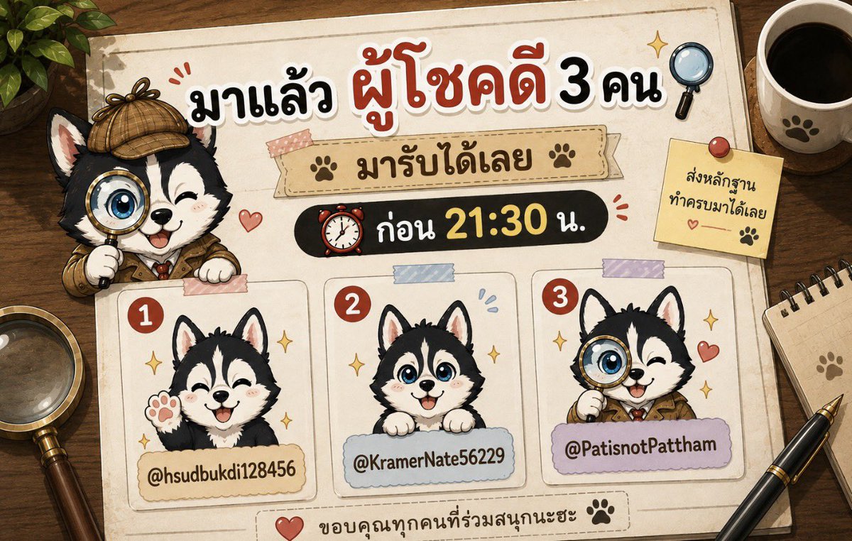manoikubb's tweet photo. มาแล้ววรอบสุดท้าย 3 คนฮะ 🔎✨ https://t.co/rUCxfXmUhN