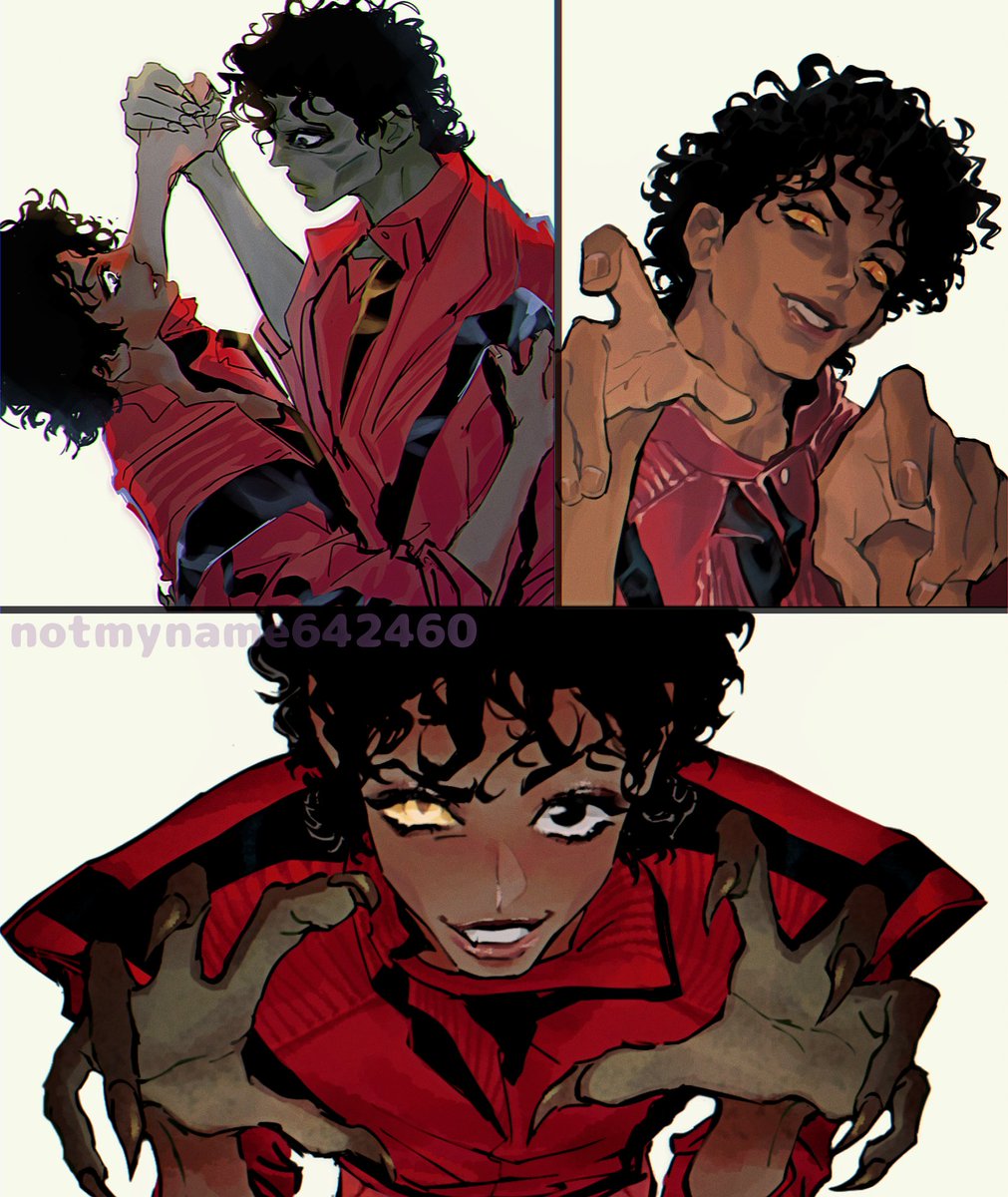 Notmyname642460's tweet photo. Halloween is more than a month away so here's some thriller Michaels I've drawn so far ^^... 🧟🎃
#MichaelJackson #mjart https://t.co/XiOD7WKA3F