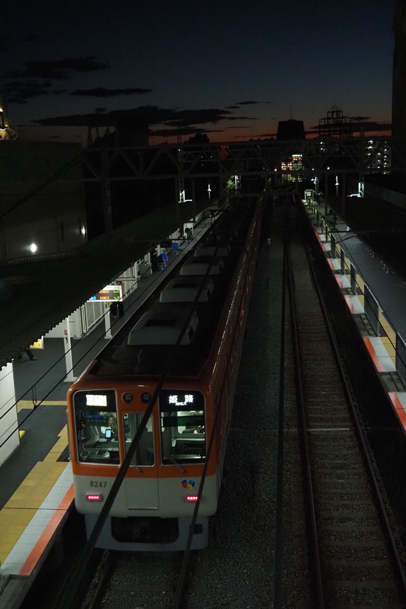 REBLACK11's tweet photo. 残念ながらひと時しかなく、
特急車の時には日暮れが残らず💦
またリベンジです😌 https://t.co/rA4m4R5qFg