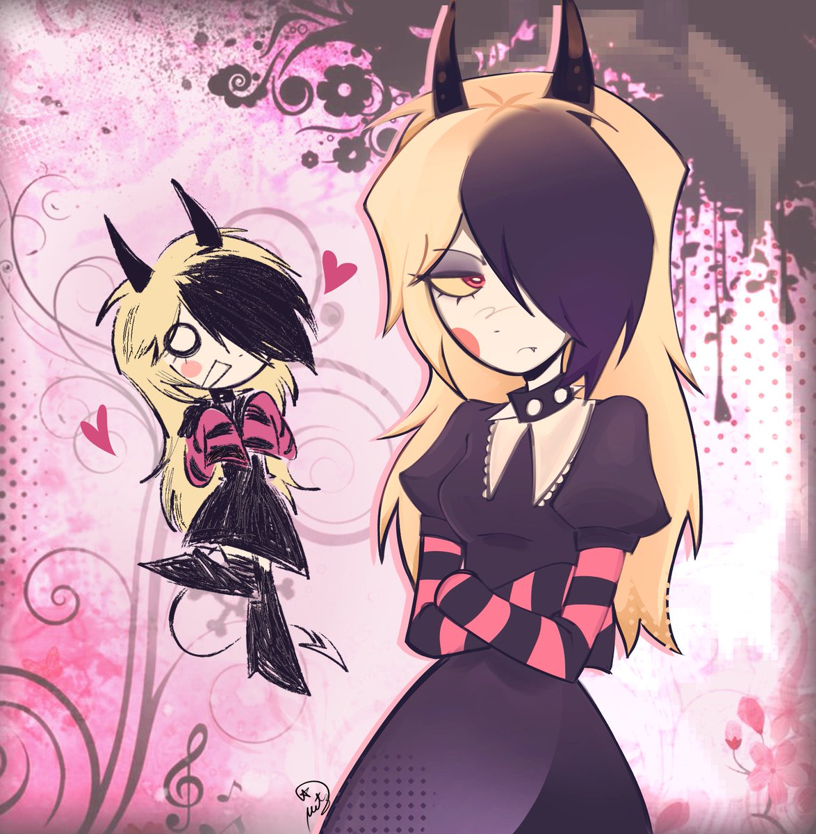 loves1ckpuppyy's tweet photo. Emo charlie (⁠＠⁠_⁠＠⁠;⁠)

#charliemorningstar #hazbinhotel https://t.co/Dr9VXXp75X