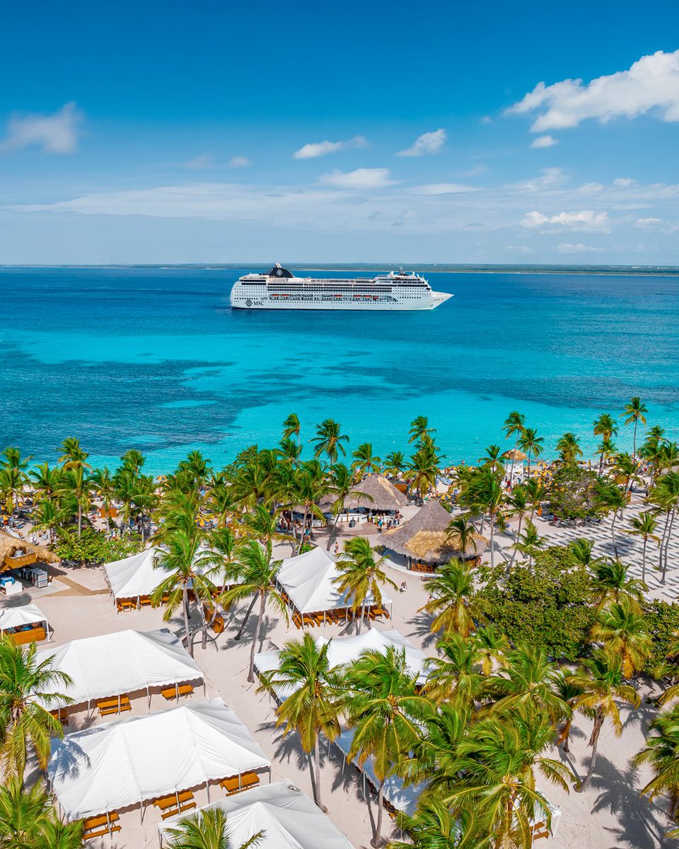 MSC_Crociere's tweet photo. Una nuova destinazione caraibica è pronta a sorprenderti.

📍MSC Opera, Catalina Sugar Beach, Repubblica Dominicana

#MSC #BestHolidayEver https://t.co/iNaENCWFCR