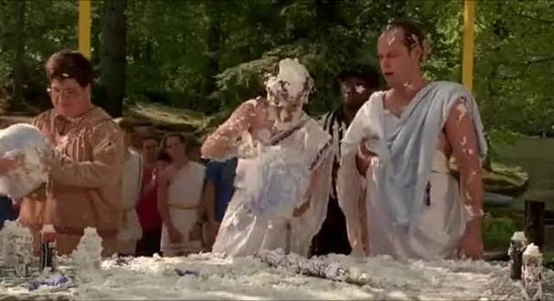 BTS_SteveC's tweet photo. @SCHIZO_FREQ The movie Heavyweights had me thinking that shaving would be harder than driving stickshift. https://t.co/ZQFZ7WoGVZ