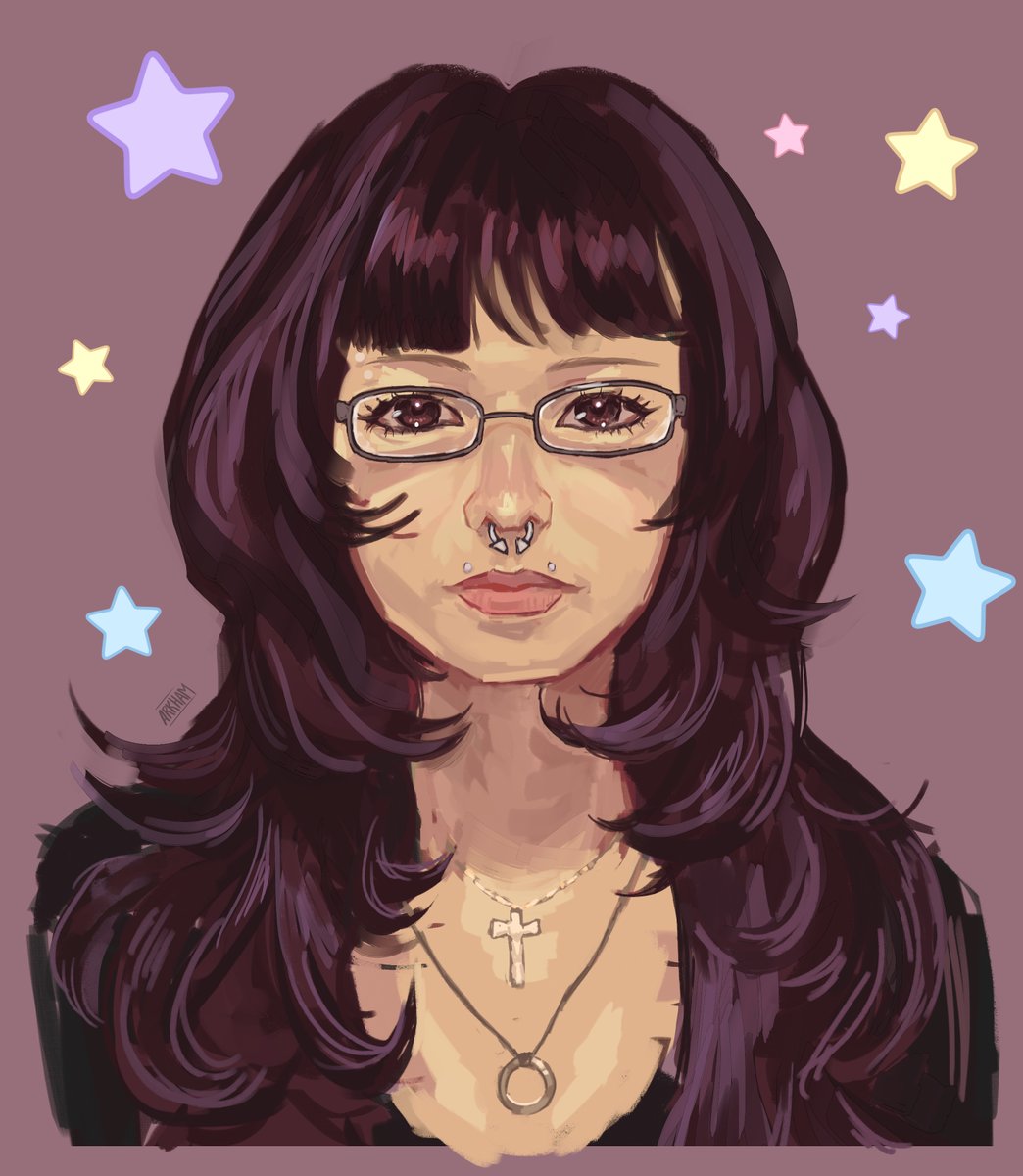 ninasaur193's tweet photo. Portrait Study https://t.co/74bSc7dxva