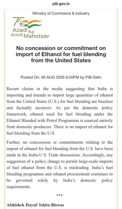 seriousfunnyguy's tweet photo. Arvind Kejriwal caught lying again... 
Debunked by Ministry of Commerce and industry on his claims of Ethanol being imported from US.

But regardless of how many exposes you do on this man, he is still left off to spread more fakery. 

Somebody needs to nip it in the bud! https://t.co/vIft9neFvK