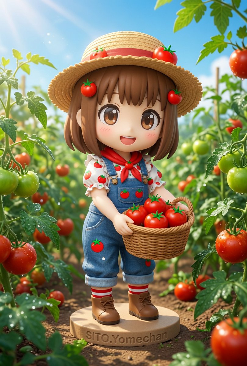 コットンデニムミニトマト様 はぁ？トマトの日？？可愛いやんけ。