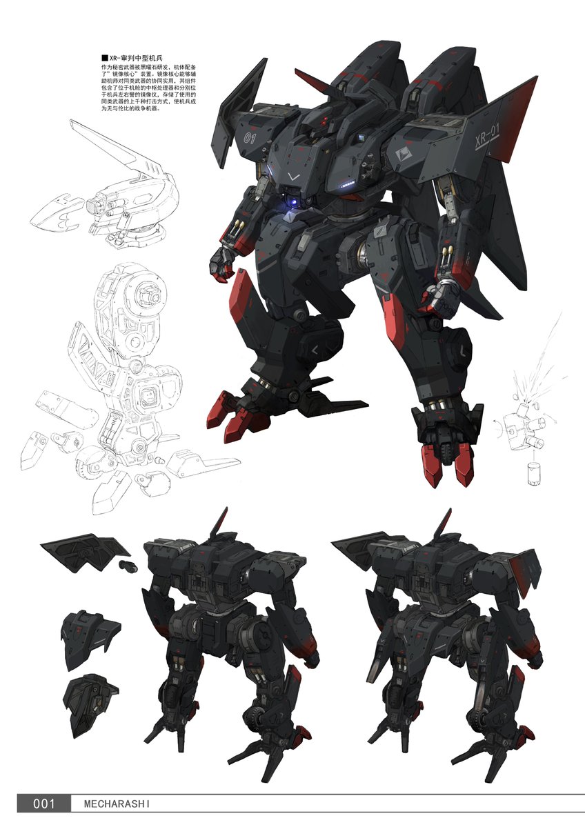 olLfLsqduy4FNJe's tweet photo. Old mech designs I made for a mecha game 
#Mecha #MechDesign #SciFiArt #ConceptArt #GameArt https://t.co/g2zaqOAMg7