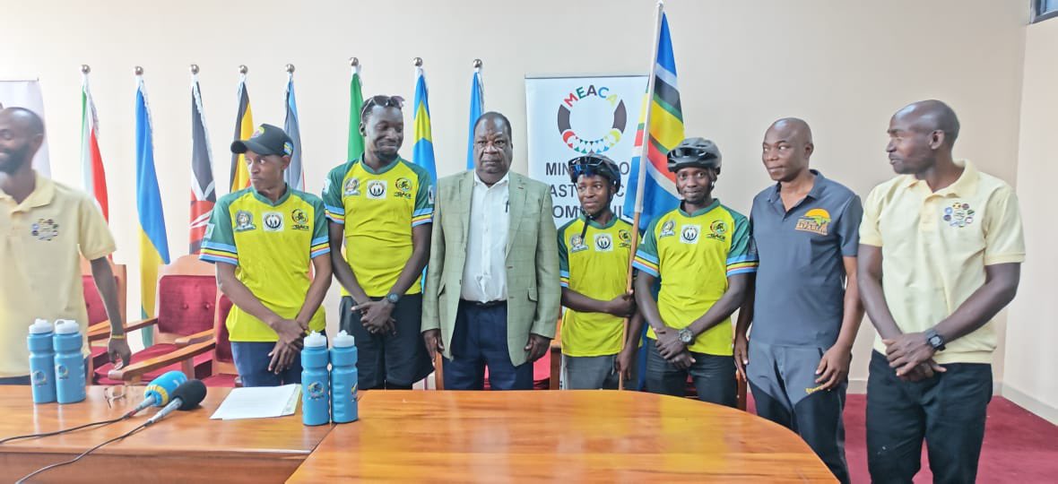 darrendaphine's tweet photo. Africa must unite—not just as a slogan, but as a discipline put into practice. Over the next 55 days, the riders will champion regional integration through shared experiences and cross-border connections. #GACS2026
#WheelsOfIntegration | #RideforEastAfrica #PedalBeyondboarders https://t.co/C3ZU2arjAq