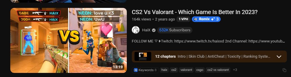 KingHaiX's tweet photo. I’m currently facing a difficult situation and would genuinely appreciate some perspective.

Summit1g recently uploaded a reaction to my latest viral video using the same title and thumbnail, less than three days after the original was published.

I want to make it clear that I have nothing against people reacting to my content or Summit1G.

In fact, I’m generally happy to see other creators engage with my work. 

However, within our relatively small creator community, there is an informal understanding that reactions should 
ideally be uploaded at least seven days after the original video. 

This gives the original creator a fair opportunity to reach their audience and benefit from the initial momentum.

When a much larger creator uploads a reaction almost immediately, particularly with the same title and thumbnail, it can significantly affect the performance of the original video. 

Their upload may appear ahead of mine in search results and recommendations, and because they have a much larger audience, their version is likely to receive considerably more views.

Unfortunately, I’m not speaking hypothetically.
This has happened to me several times before with OhnePixel. 

Some of his reaction videos received millions of views, while my original videos struggled to reach even 10% of his success.

Based on those experiences, I have seen firsthand how an early reaction upload from a major creator can reduce the visibility and growth of the original video.

I put an enormous amount of time, effort, and care into my content. 

Naturally, I want each video to have a fair chance to reach its full potential. 

It is extremely discouraging to see that momentum interrupted because a significantly larger channel has uploaded a reaction before the original has had enough time to circulate.

If the reaction would have been uploaded 7 to 10 days later, I would not have had an issue with it at all.

I have also seen comments under Summit’s video saying that it will help my channel grow. 

While that may seem logical, my previous experiences have shown the opposite. 

In practice, viewers often watch the reaction instead of seeking out the original, especially when both videos use identical titles and thumbnails.

At the moment, I have the legal right to take the video down, but I’m genuinely unsure whether that would be the right decision.

I have nothing against Summit personally, and I am confident that he did not intend to harm my video or my channel.

That is what makes this situation so difficult. 

I do not want to create unnecessary conflict, but I also need to protect my work and the future of my channel.

It is also extremely important for me to explain why the performance of this particular video matters so much.

I live in Russia, so my channel is not monetized, which means I receive 0 advertising revenue from YouTube. 

Because of sanctions, I am losing dozens of thousands of dollars of monthly income from the ad revenue.

The only way I can earn money from creating videos is through sponsored integrations placed directly within my content.

This video, like several of my previous videos, does not contain any sponsored promotion because I currently do not have an active sponsor. 

However, videos that perform exceptionally well and reach a wider audience (like this one) are what allow me to attract potential sponsors and create future opportunities for my channel.

For me, the success of a viral video is therefore not simply about views, numbers, or recognition. 

It can directly determine whether I am able to continue earning an income from the insane amount of work I put into my content.

In case some of you didn't know, creating high quality content is really expensive.

That is why it is incredibly important for this video to reach as many people as possible and to have a fair opportunity to benefit from its own momentum.

I would sincerely appreciate hearing other people’s opinions on how I should handle this situation.