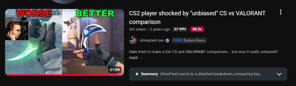 KingHaiX's tweet photo. I’m currently facing a difficult situation and would genuinely appreciate some perspective.

Summit1g recently uploaded a reaction to my latest viral video using the same title and thumbnail, less than three days after the original was published.

I want to make it clear that I have nothing against people reacting to my content or Summit1G.

In fact, I’m generally happy to see other creators engage with my work. 

However, within our relatively small creator community, there is an informal understanding that reactions should 
ideally be uploaded at least seven days after the original video. 

This gives the original creator a fair opportunity to reach their audience and benefit from the initial momentum.

When a much larger creator uploads a reaction almost immediately, particularly with the same title and thumbnail, it can significantly affect the performance of the original video. 

Their upload may appear ahead of mine in search results and recommendations, and because they have a much larger audience, their version is likely to receive considerably more views.

Unfortunately, I’m not speaking hypothetically.
This has happened to me several times before with OhnePixel. 

Some of his reaction videos received millions of views, while my original videos struggled to reach even 10% of his success.

Based on those experiences, I have seen firsthand how an early reaction upload from a major creator can reduce the visibility and growth of the original video.

I put an enormous amount of time, effort, and care into my content. 

Naturally, I want each video to have a fair chance to reach its full potential. 

It is extremely discouraging to see that momentum interrupted because a significantly larger channel has uploaded a reaction before the original has had enough time to circulate.

If the reaction would have been uploaded 7 to 10 days later, I would not have had an issue with it at all.

I have also seen comments under Summit’s video saying that it will help my channel grow. 

While that may seem logical, my previous experiences have shown the opposite. 

In practice, viewers often watch the reaction instead of seeking out the original, especially when both videos use identical titles and thumbnails.

At the moment, I have the legal right to take the video down, but I’m genuinely unsure whether that would be the right decision.

I have nothing against Summit personally, and I am confident that he did not intend to harm my video or my channel.

That is what makes this situation so difficult. 

I do not want to create unnecessary conflict, but I also need to protect my work and the future of my channel.

It is also extremely important for me to explain why the performance of this particular video matters so much.

I live in Russia, so my channel is not monetized, which means I receive 0 advertising revenue from YouTube. 

Because of sanctions, I am losing dozens of thousands of dollars of monthly income from the ad revenue.

The only way I can earn money from creating videos is through sponsored integrations placed directly within my content.

This video, like several of my previous videos, does not contain any sponsored promotion because I currently do not have an active sponsor. 

However, videos that perform exceptionally well and reach a wider audience (like this one) are what allow me to attract potential sponsors and create future opportunities for my channel.

For me, the success of a viral video is therefore not simply about views, numbers, or recognition. 

It can directly determine whether I am able to continue earning an income from the insane amount of work I put into my content.

In case some of you didn't know, creating high quality content is really expensive.

That is why it is incredibly important for this video to reach as many people as possible and to have a fair opportunity to benefit from its own momentum.

I would sincerely appreciate hearing other people’s opinions on how I should handle this situation.