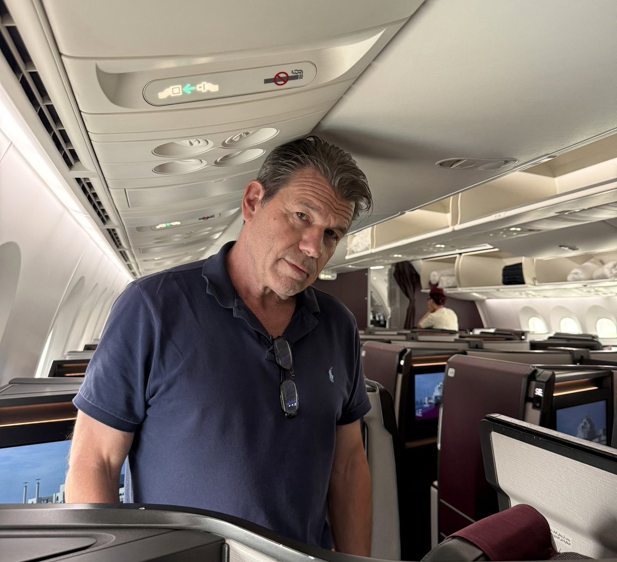 SteveNomadic's tweet photo. 🧵this is wild…. “Then and now” 2005⏩2026
Some things never change! (Except the renovations to the bar, the aircraft, and our youthful faces 😂) @CaptBob_Nomadic https://t.co/CGmqzMHuQl