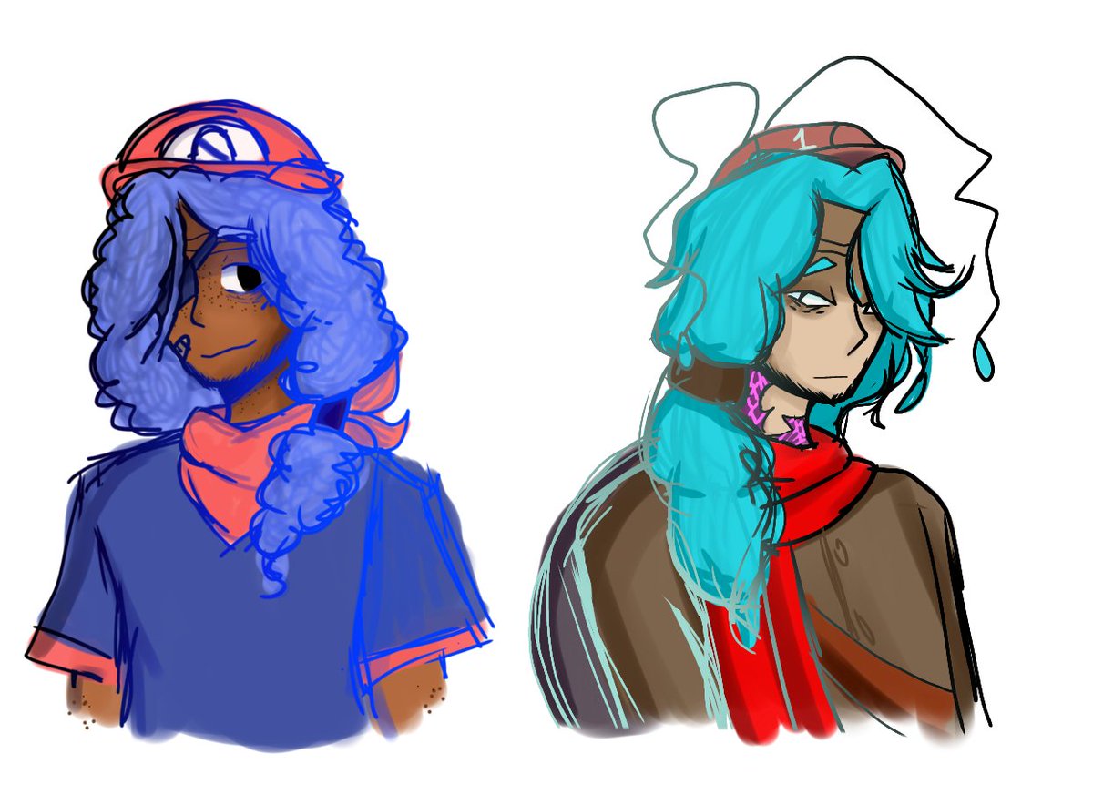 FreakyNiceFish's tweet photo. drew smg0, smg1 &amp; smg2 humanizations! i’m a bit insecure about how it looks,,,, but i hope this sketches looks okay... #SMG4 #smg1 #smg0 #smg2 #sketch https://t.co/wcM87pQ3E7