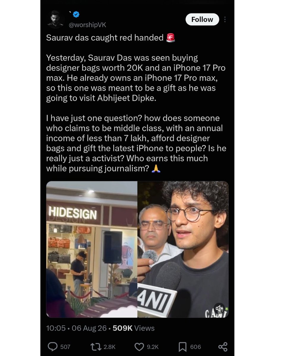 AartiTikka's tweet photo. Propaganda: Saurav Das exposed saar buying iPhone saar 🤡

Reality: Yogi spent ₹6,800 CRORE on his branding as hindu hirday smarat in 8 years, while school children get absolute filth in mid-day meals. https://t.co/r8zyWasrZV