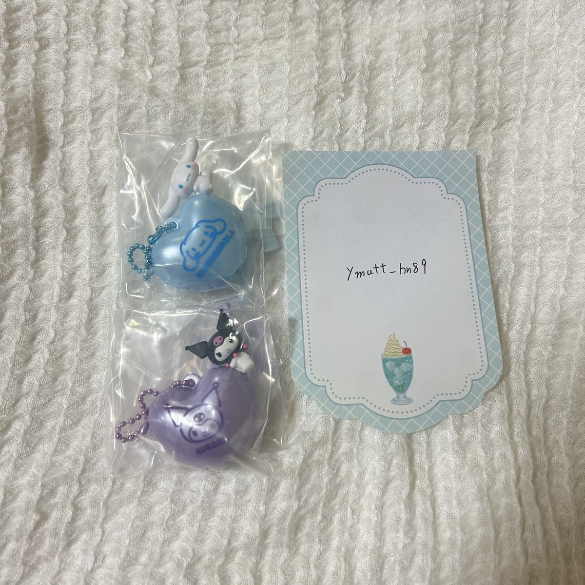 ymutt_hn89's tweet photo. 交換 サンリオキャラクターズ バルーンポップチャーム&amp;グミ

譲 シナモン、クロミ

求 ポムポムプリン ポチャッコ

郵送交換希望です。
お気軽にお声がけ下さい🍀
まとめて交換してくださる方がいらっしゃいましたら優先させて頂きます🙇🏻 https://t.co/DunfNQz7px