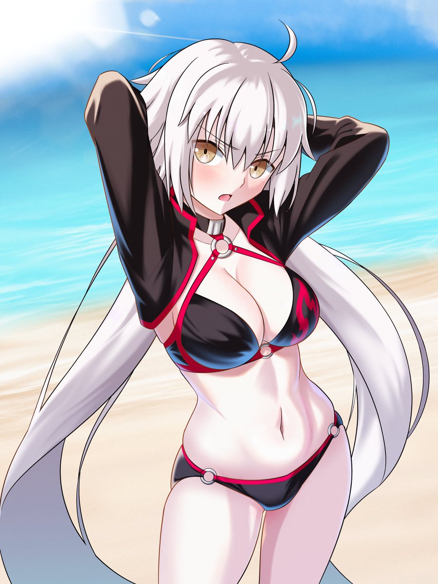 _Lostorder's tweet photo. Jeanne d'Arc Alter summer
#FGO https://t.co/gHvg6d4SYY