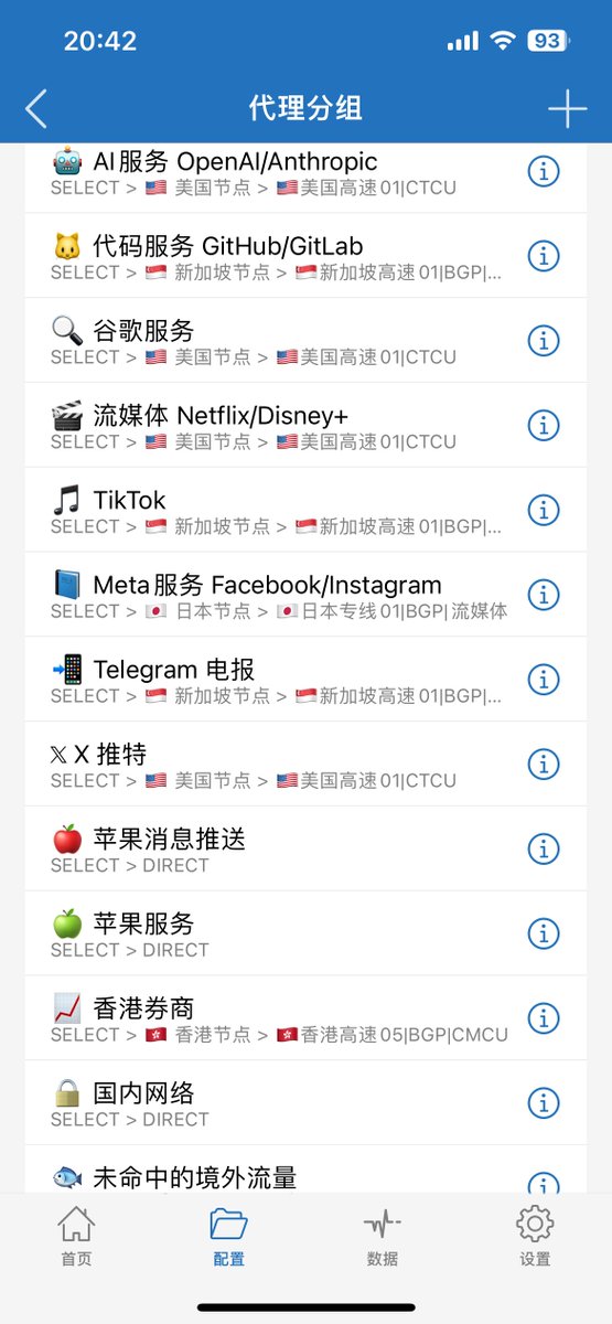 ianzo0's tweet photo. 给你们分享个小火箭的“分流”配置文件，  

你们会感谢我。

https://t.co/ZBkN7UKeGN https://t.co/LmJ41z9JN9