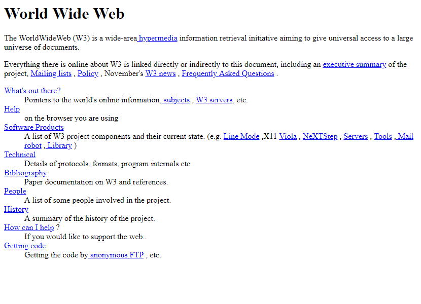 WebDesignMuseum's tweet photo. Happy 35th Birthday The World's First Website!  

On August 6, 1991, the World Wide Web (WWW) creator, Tim Berners-Lee launched the world’s first website. 

#InternetHistory https://t.co/ileSJrL0q2