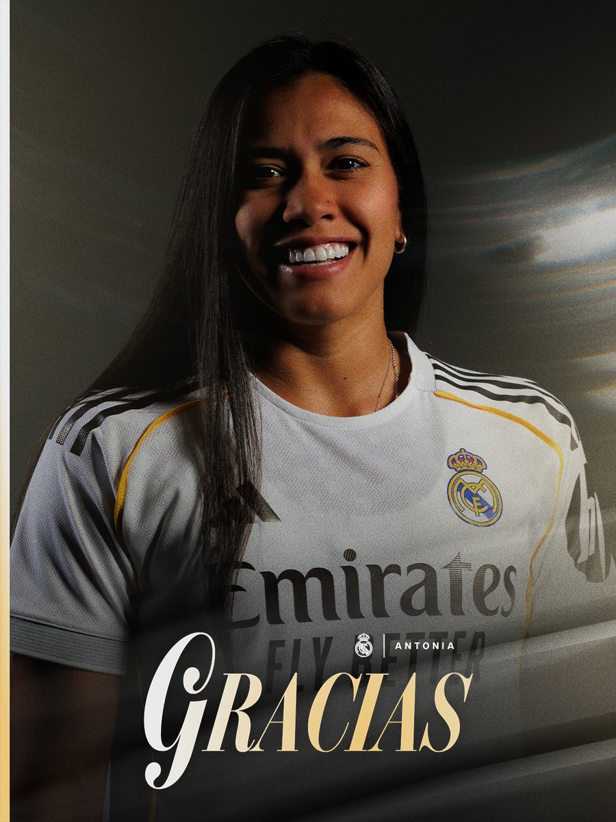 realmadridfem's tweet photo. 🤍 ¡Gracias, @AntoniaSilvaa! 🤍 https://t.co/WZ1sbXBM73