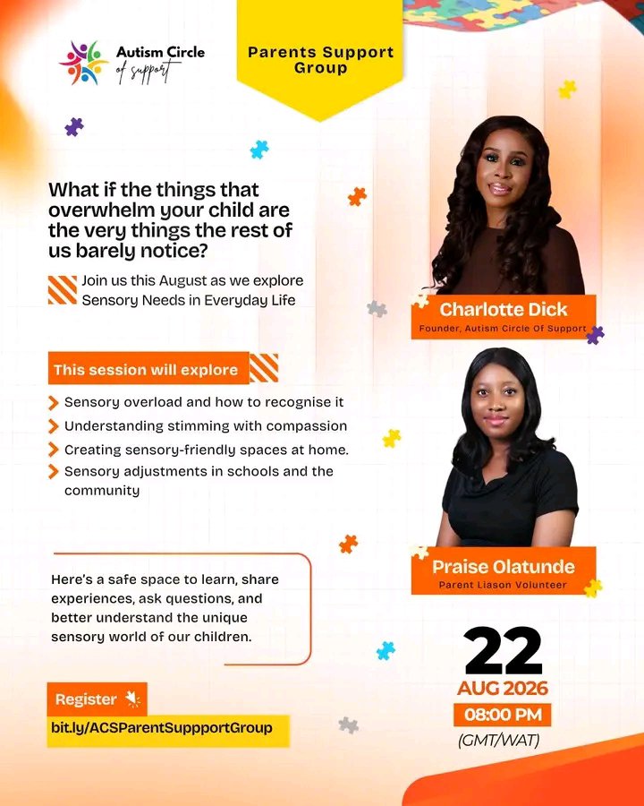 Autism_CS's tweet photo. What if the world feels louder, or more overwhelming for your child than it does for everyone else?

💙 This August, join us as we have honest conversations about Sensory Needs in Everyday Life

🗓 August 22nd

See you there! https://t.co/fsQHYvtSc1