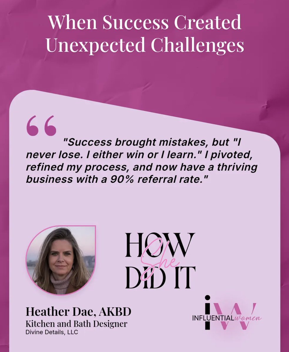 DivineDetailsTX's tweet photo. Honored to be featured in #HowSheDidIt, sharing my perspective on navigating the unexpected challenges that can come after success. Grateful to be alongside so many inspiring women leading with purpose, resilience, and authenticity. #InfluentialWomen https://t.co/fsi6nkeKHc