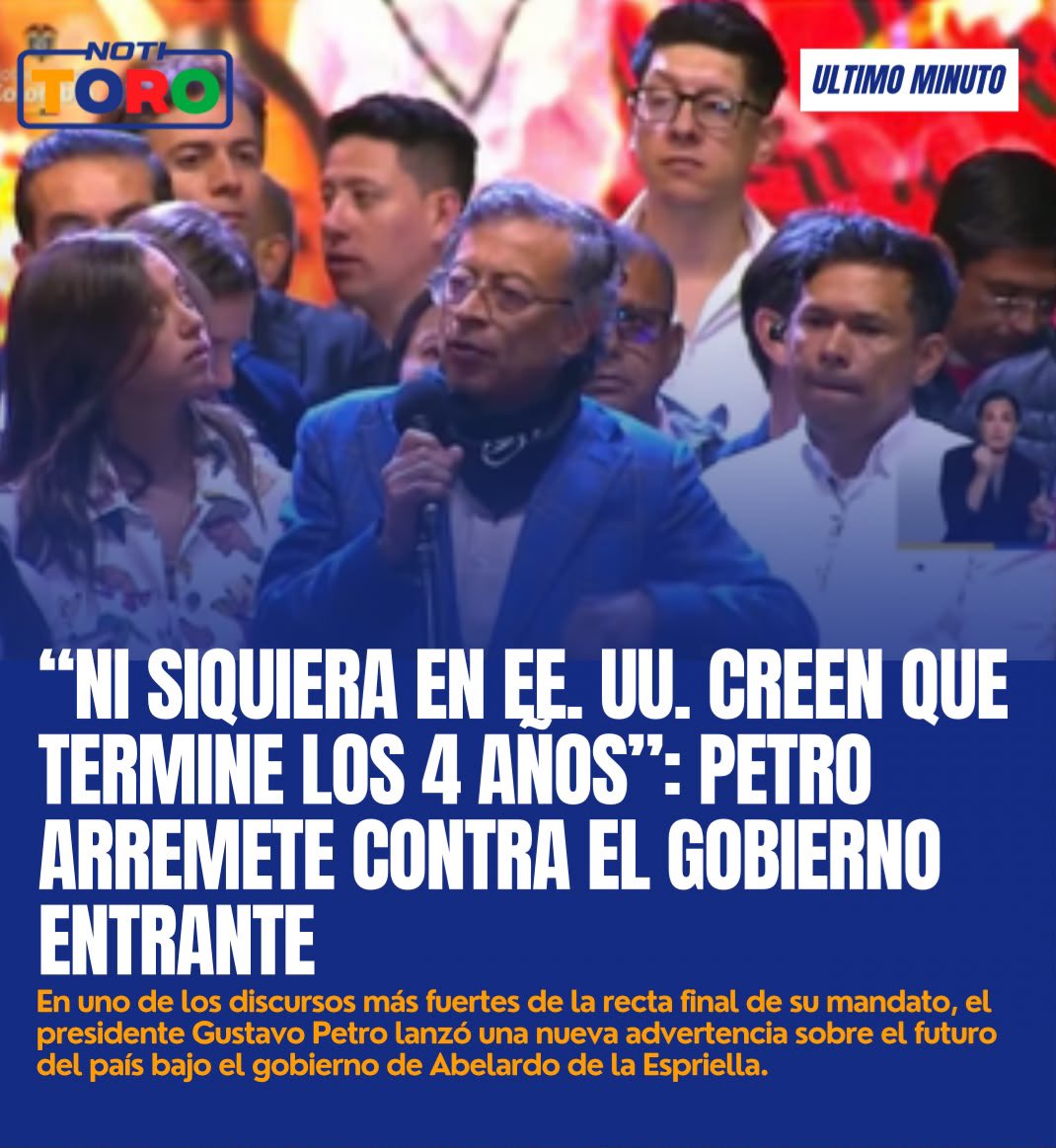 AlejoToroAnt's tweet photo. En EE. UU. no creen que Abelardo “termine el mandato”: la explosiva advertencia del presidente Petro

https://t.co/TnjxrecxHv https://t.co/trxG1sKctK