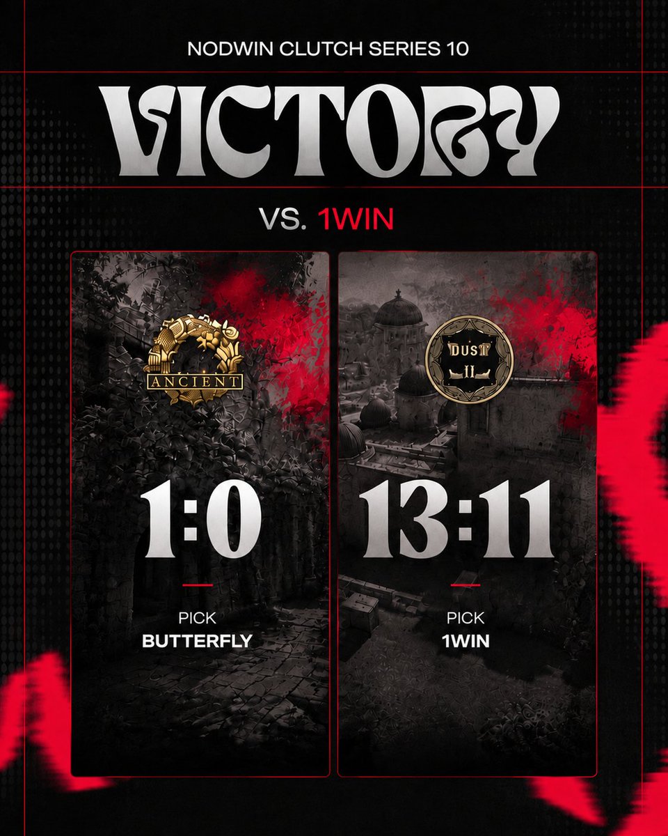 butterfly_cs2's tweet photo. 🔥🔥🔥 GUUUUUUUUUUYS, WE'RE HEADING TO THE NODWIN CLUTCH SERIES 10 FINALS

A big thanks to the guys at 1win for a great warm-up before the finals 🤝🤝

#ButterflyCS2 #ButterflyNews #CS2 #NODWIN https://t.co/UXHySQmGSn