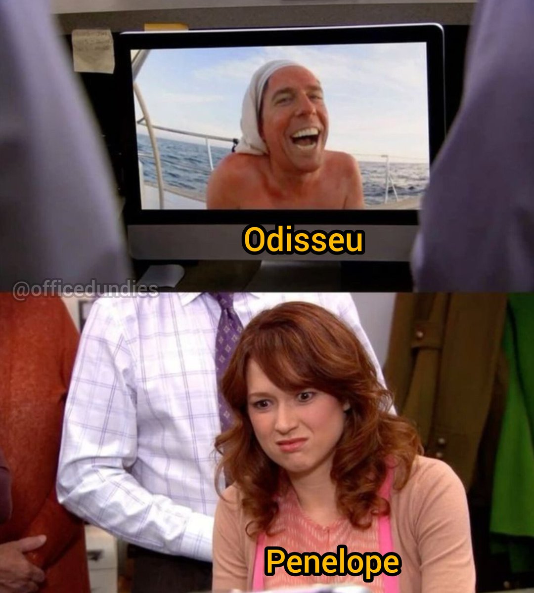 officedundies's tweet photo. Erin esperando seu Odisseu voltar dps de 3 meses https://t.co/P3NYszRMkF