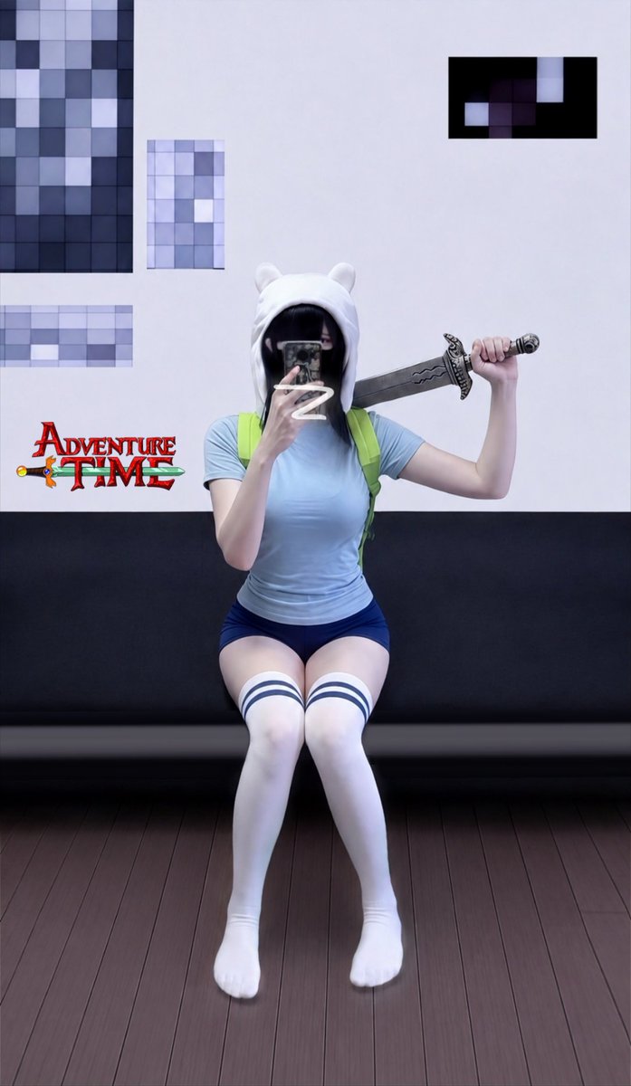 yux_xq's tweet photo. 21歳彼氏なしの休日
アドベンチャータイムごっこ。

 #AdventureTime #Cosplay https://t.co/Fhv273iQnl
