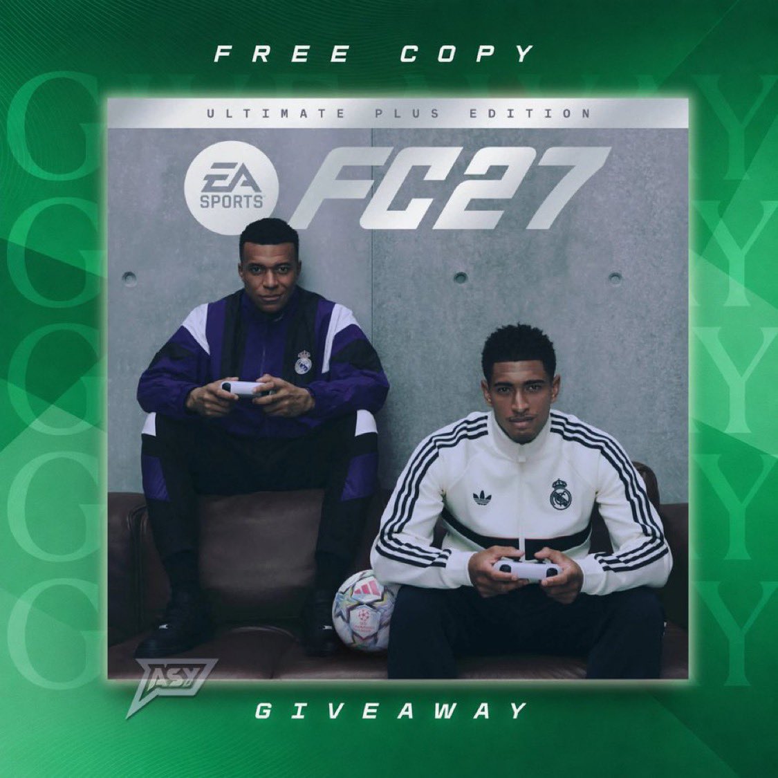 Traviswurld's tweet photo. 🚨 FC 27 FREE COPY ULTIMATE+ GIVEAWAY 🔥🔥

To join:
Repost 🔁
Comment your platform 🎮
Must be following @traviswurld and @767TOUCHLINE ✅️

Winners will be announced on 23rd September #FC27 https://t.co/67GjC2Z836