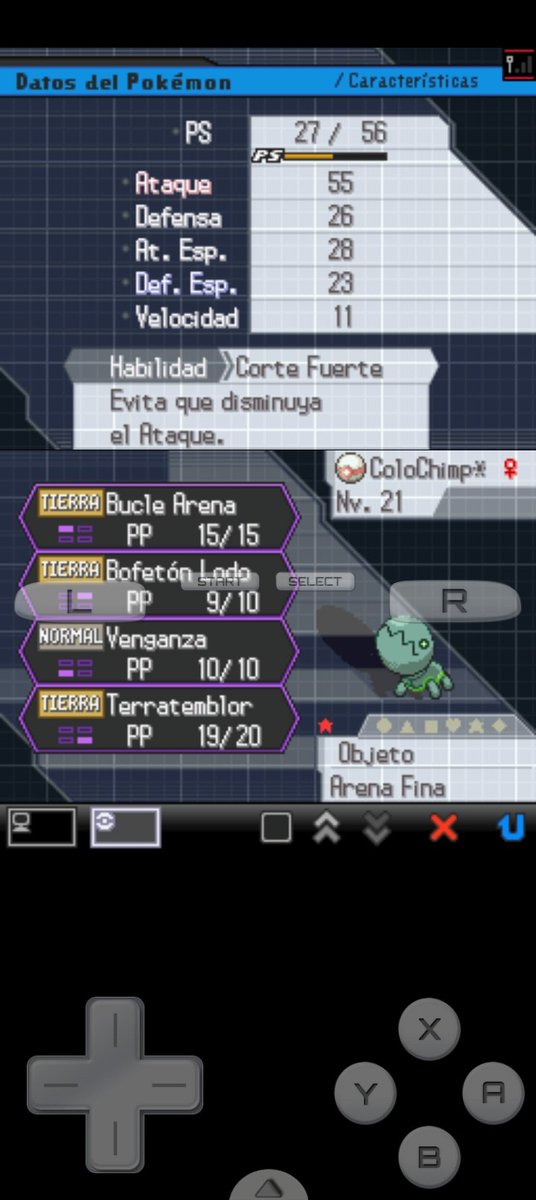 SterPortal9's tweet photo. Comparto mi felicidad por acá, Trapinch shiny con repel trick mientras solo buscaba uno con buenos Ivs, lo usaré para la aventura ✨ https://t.co/iirFLO4AgR