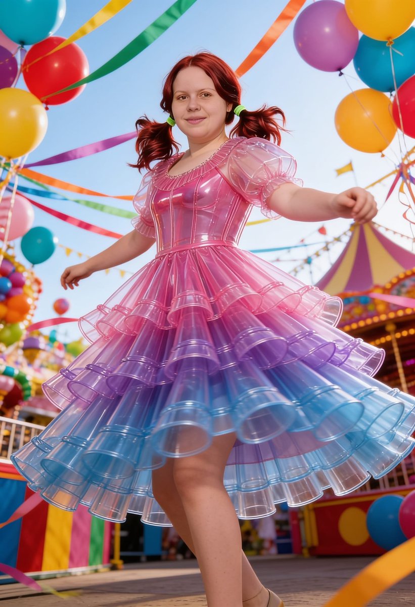 Lizzy1262629's tweet photo. In my translucent pink-to-blue ruffled PVC dress spinning around at the carnival π©·π Soft smile and glossy fair vibes β¨
#CarnivalPVC #ClearPVC #RuffledDress #ShinyFashion #KinkyCute #GlossyFashion #PVCSet #PlayfulLook #ShinyPlastic https://t.co/ksLXeIz8yJ