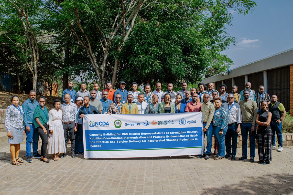 RNS_RWANDA's tweet photo. Today marks the successful conclusion of the workshop on strengthening coordination and integrated service delivery to accelerate stunting reduction. 

The knowledge ,Collaboration , and partnerships built will strengthen nutrition action nationwide.

#Stunting
#WorkShop https://t.co/2afz9vUDfA