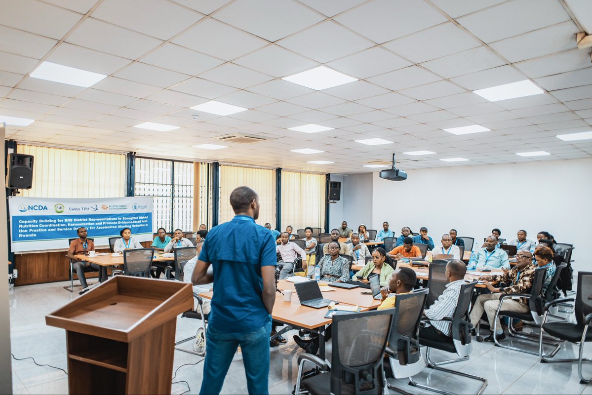 RNS_RWANDA's tweet photo. Today marks the successful conclusion of the workshop on strengthening coordination and integrated service delivery to accelerate stunting reduction. 

The knowledge ,Collaboration , and partnerships built will strengthen nutrition action nationwide.

#Stunting
#WorkShop https://t.co/2afz9vUDfA