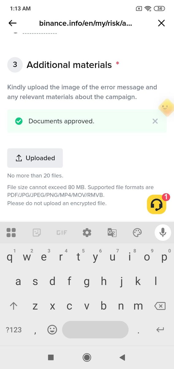 Saib445's tweet photo. @binance @BinanceHelpDesk 
I contacted the Binance Support team after receiving the email, and I recreated the statement video following their instructions, including the external platform login and my photo ID. https://t.co/fZqXlUi0Xh