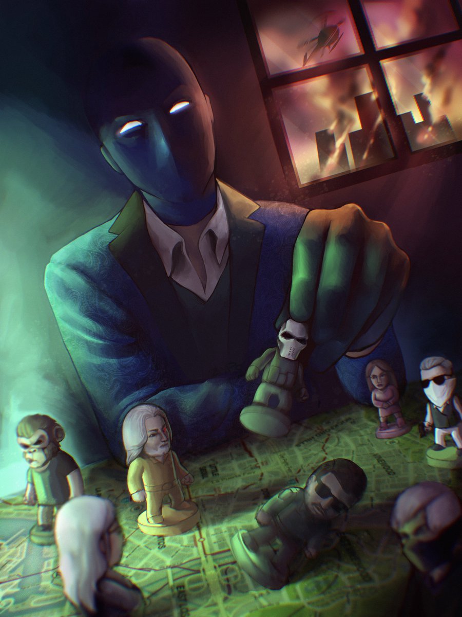 Zypressq's tweet photo. 🔥 DANGEROUS GAME 🔥

The people wanted Faceless art, i will deliver! 
Ive tried my very best to do everyone justice, but i am but a simple braincell with a pen, so forgive me if there are mistakes! 

Hope ya like it! https://t.co/XsssUSfI7Y